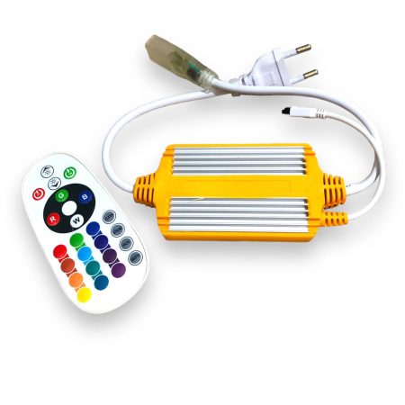 ریموت کنترل ریسه هفت رنگ RGB (فلزی باکیفیت بالا)