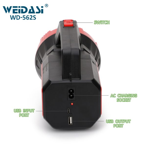 چراغ قوه نورافکن ویداسی مدل WD-562S